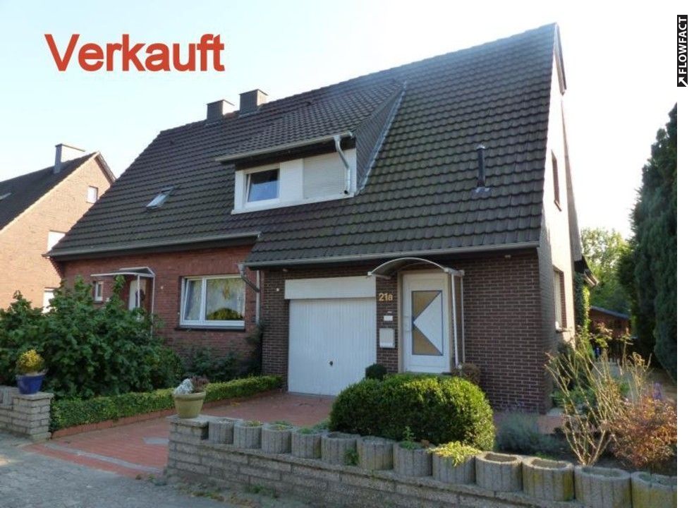 Meppen: Doppelhaus mit ca. 1.100 m² großen Süd-Grundstück! 