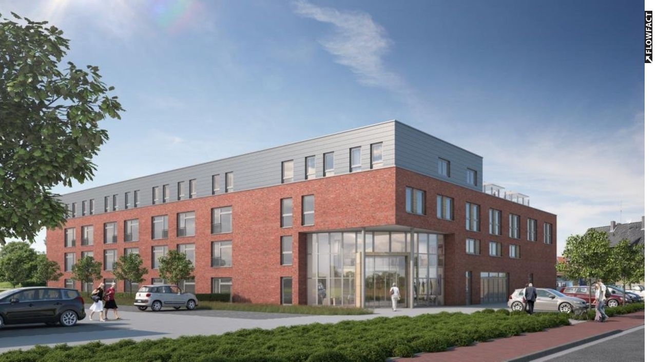 Leer: Neubau! Pflegeappartements als Kapitalanlage!  
