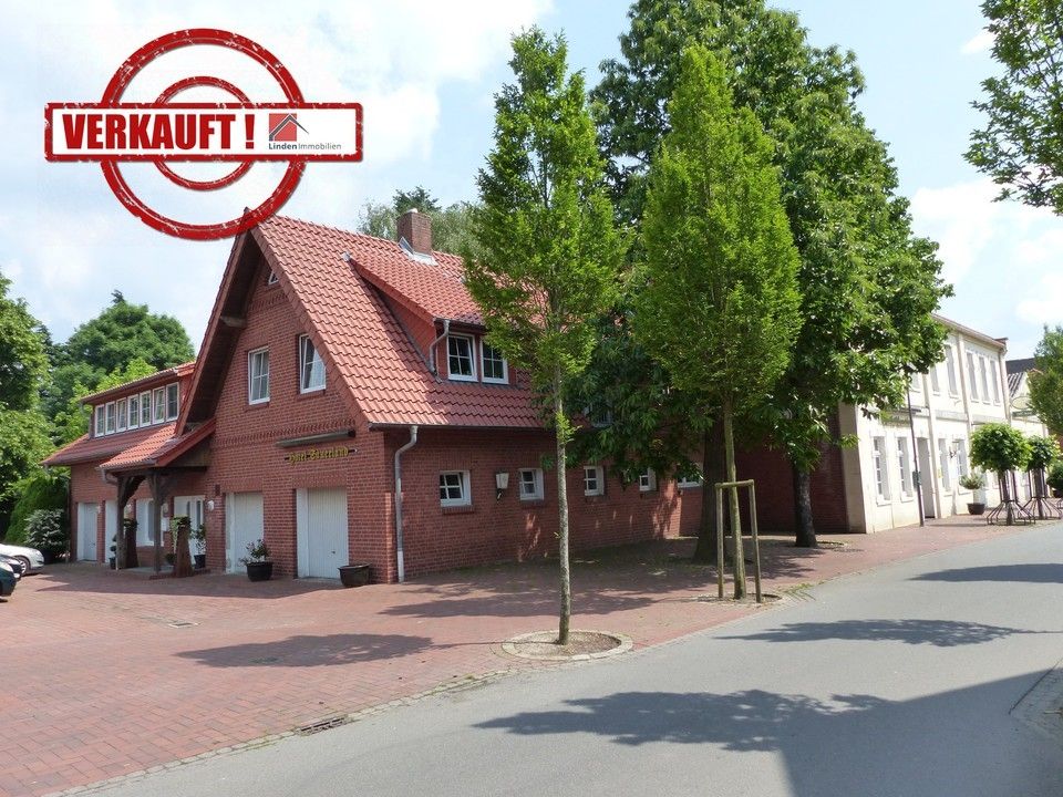 Alfhausen: Gut geführte Hotel und Gastronomieanlage mit Saal und 2 Wohnungen! 