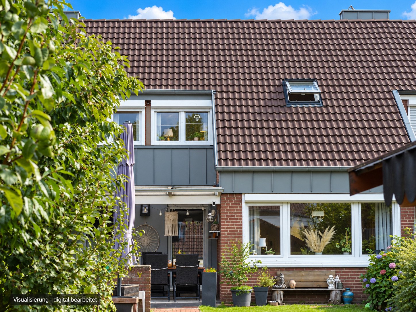 Ruhig wohnen in schöner Stadtlage – gepflegtes Reihenmittelhaus in Lingen