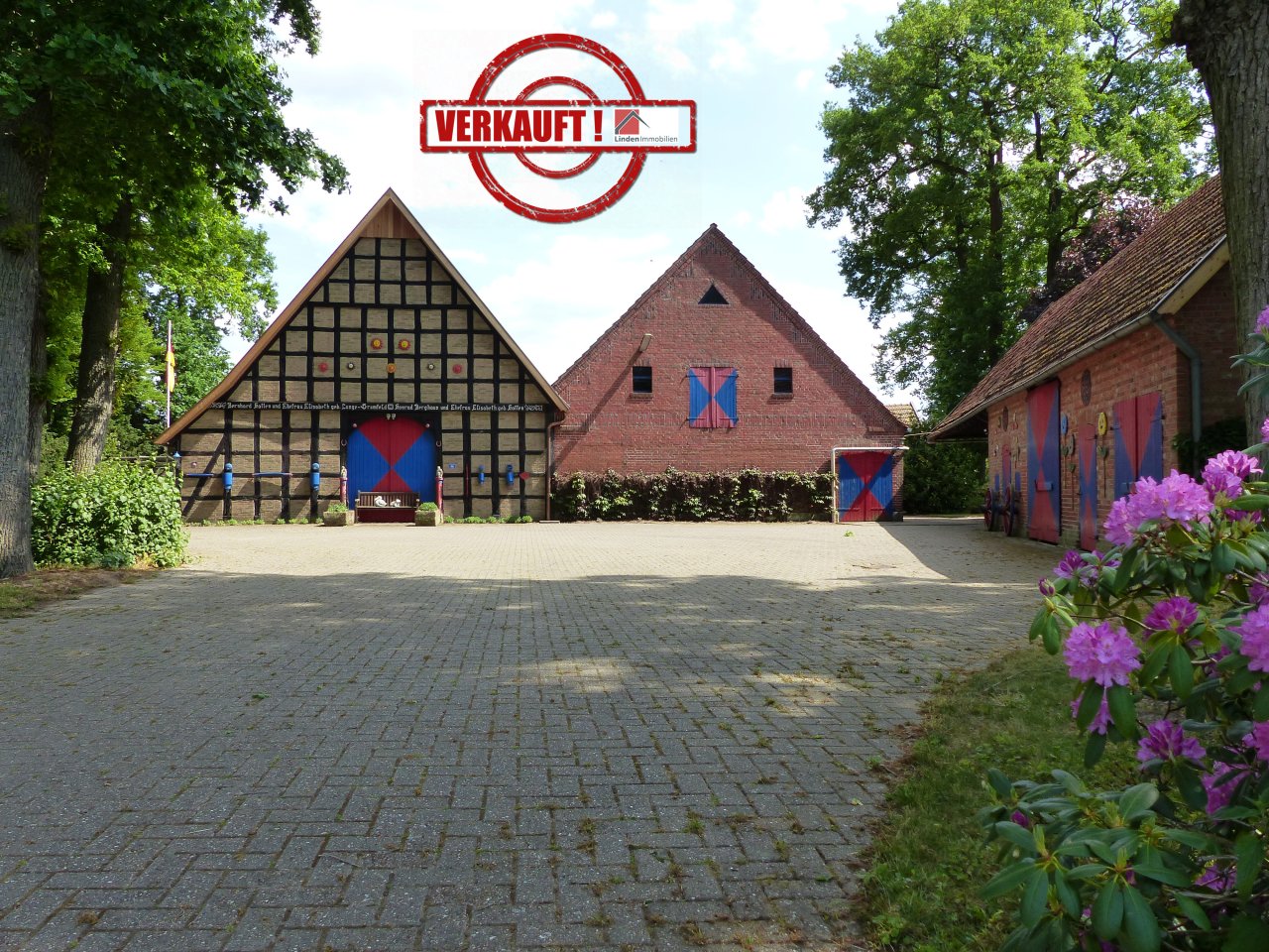 Lengerich: Historische Hofstelle mit ca. 4 ha Gesamtfläche 